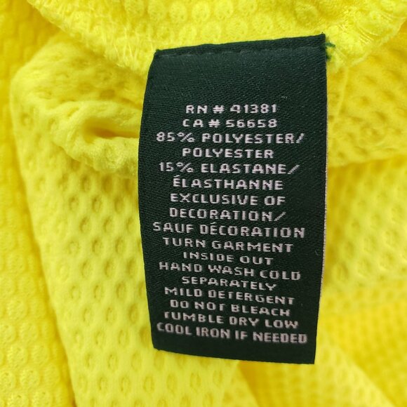 Lauren Ralph Lauren Waffle Knit Quarter Zip Activewear Jacket Size Small - Picture 5 of 5